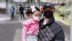 黃舒駿與女兒。（圖／翻攝自黃舒駿臉書）