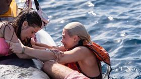 最新海上嗜血鯊機鉅作《鯊顫》（Shark Bait）。（圖／威視電影提供）