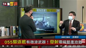 呂禮詩講解中國055飛彈驅逐艦技術