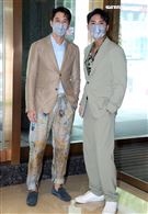 「親愛的亞當」男主角胡宇威、李運慶。（記者邱榮吉/攝影）