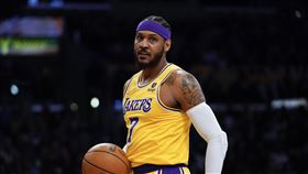 ▲「甜瓜」安東尼（Carmelo Anthony）明年傾向回歸湖人。（圖／美聯社／達志影像）