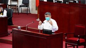 柯文哲赴台北市議會追加減預算報告。（圖／台北市政府提供）