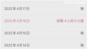 社交距離跳出「接觸警示」怎辦？陳時中教2招應對：要小心（圖／民眾提供）