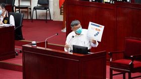 柯文哲赴台北市議會追加減預算報告。（圖／台北市政府提供）