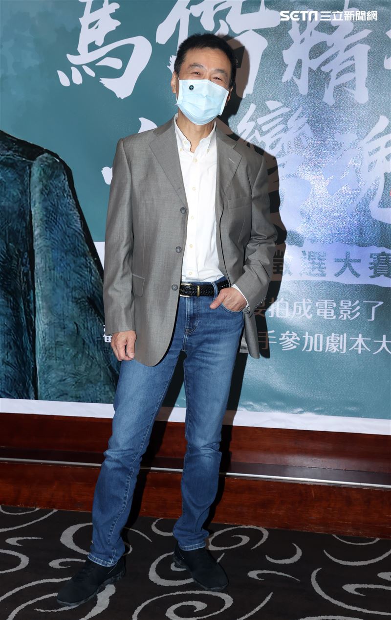 李天柱出席馬偕電影劇本大賽。（記者邱榮吉/攝影）