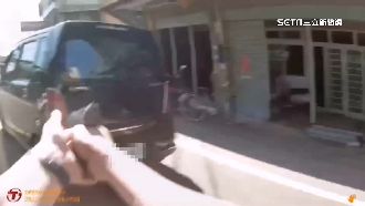 通緝犯拒捕衝撞！2勇警各開3槍圍捕