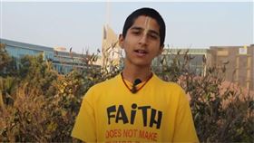 印度神童拋3大危機。（圖／翻攝自Conscience YouTube）