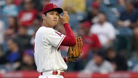 ▲大谷翔平挨2分砲。（圖／美聯社／達志影像）