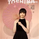 圍棋頂尖高手黑嘉嘉代言空調。（記者邱榮吉/攝影）