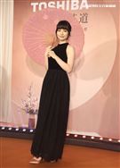 圍棋頂尖高手黑嘉嘉代言空調。（記者邱榮吉/攝影）