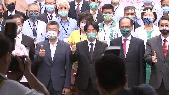 蔡其昌獲提名迎戰中市長　同框賴開幕