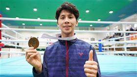 ▲林郁婷在全大運拳擊60公斤級奪金。（圖／大會提供）