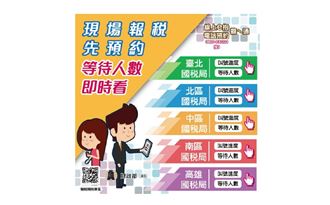 現場報稅先預約　優先服務最便利