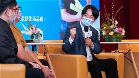 賴清德出席國立宜蘭大學「2022年青年職涯導師－與副總統有約」校園座談會（圖／總統府提供）