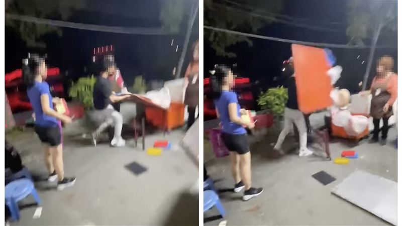 夜市誇張攤費阿伯遭毆！南市府出手了