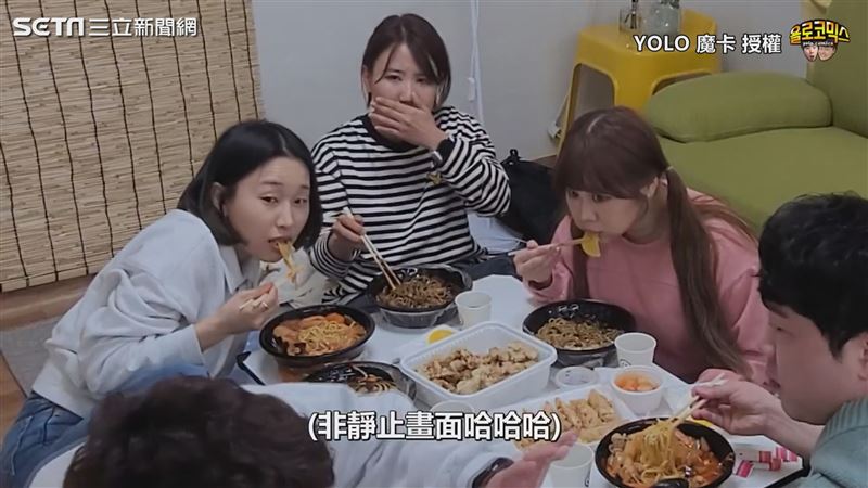 韓國男發出巨大嗝聲　３女反應超爆笑