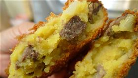 旭屋的「究極神戶牛可樂餅」。（圖／翻攝自神戸牛専門店旭屋 臉書）