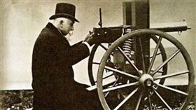 ▲馬克沁機槍（圖／翻攝自百度百科）