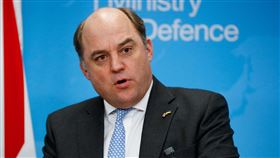 英國國防大臣華勒斯。（圖／路透社／達志影像）