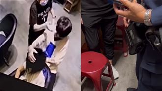 經理泡沫手打眼睛　警到場他更崩潰