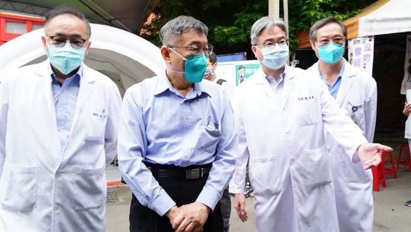 快篩陽才能PCR？柯文哲：軟性呼籲