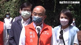 0430蘇貞昌出席「台20線南橫公路梅山口至向陽路段有條件復通祈福典禮」南橫天池會場