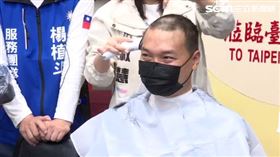 搶救初選民調，游淑慧剃楊植斗的頭