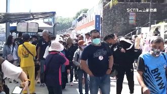 五一連假出遊潮　小琉球湧入觀光遊客