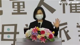 蔡英文出席《國際不打小孩日 兒童人權母語派對》。（圖／總統府提供）