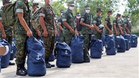  新兵,泰國皇家海軍,教官,當兵,（圖／翻攝自กองทัพเรือ Royal Thai Navy臉書