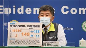 ▲0501 CDC記者會，陳時中（圖／指揮中心提供）