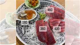 爽點黑鮪魚「460元來2片」　他曝整盤價格傻眼！下秒臉腫了。爆廢公社