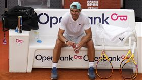 ▲西班牙「蠻牛」納達爾（Rafael Nadal）在馬德里公開賽對溫網禁賽表示不公平。（圖／美聯社／達志影像）
