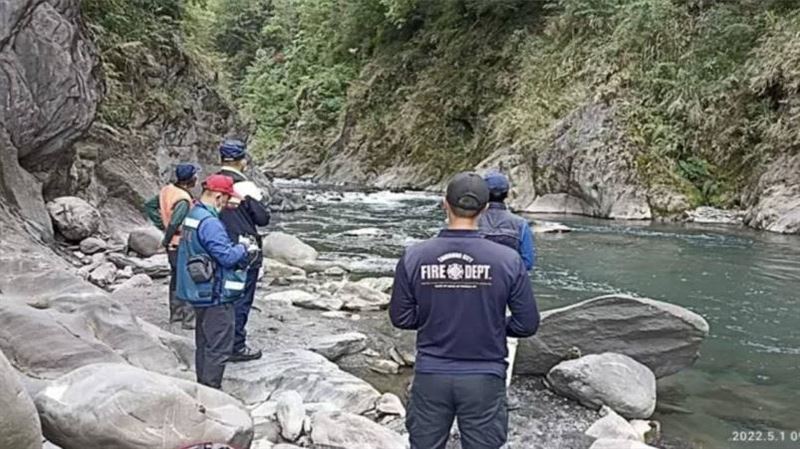 男大甲溪釣魚失聯　警空拍機找到遺體
