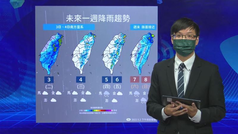 5月春寒　台北15.1度、玉山下雪