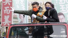 賴品妤輔選卓冠廷 發送愛心光波籲選民支持青年回鄉參政（圖／卓冠廷辦公室提供）