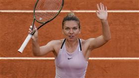▲哈勒普（Simona Halep）在馬德里公開賽女單16強擊敗美國女將葛芙（Coco Gauff），取得了個人在馬德里公開賽正賽的第30勝。（圖／美聯社／達志影像）