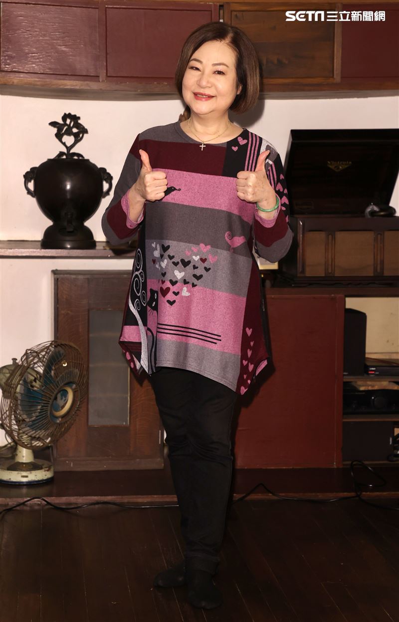 文香出席舊情綿綿台語演唱會發布。（記者邱榮吉/攝影）