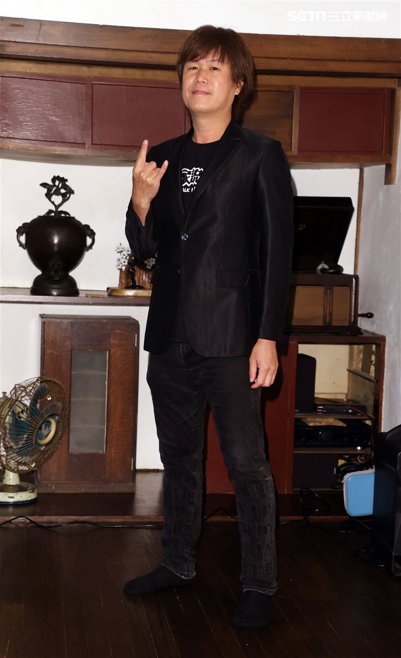 吉董(董事長樂團)出席舊情綿綿台語演唱會發布。（記者邱榮吉/攝影）