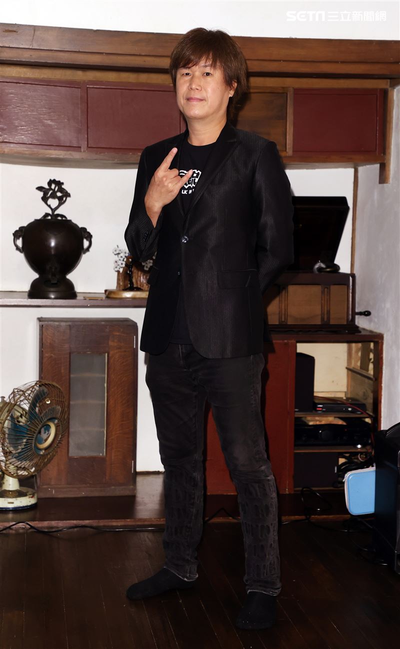 吉董(董事長樂團)出席舊情綿綿台語演唱會發布。（記者邱榮吉/攝影）