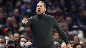 ▲暴龍總教練Nick Nurse駁斥將執教湖人的傳聞。（圖／美聯社／達志影像）