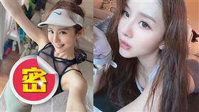 陳靜曬出運動時「網球裝」的超緊繃造型。（圖／翻攝自dadachan IG）