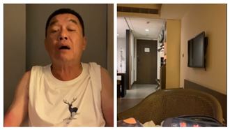 廖老大房間傳3鬼聲！破門秒屁滾尿流
