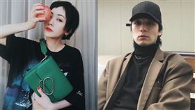 郭采潔、緋聞男友伊德爾（圖／翻攝自微博）