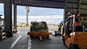 2000劑兒童劑型BNT疫苗於清晨5點多落地。（圖／民眾提供）