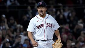 ▲澤村拓一三振大谷翔平。（圖／美聯社／達志影像）