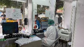 台中「快篩陽得來速」綠色通道PCR啟