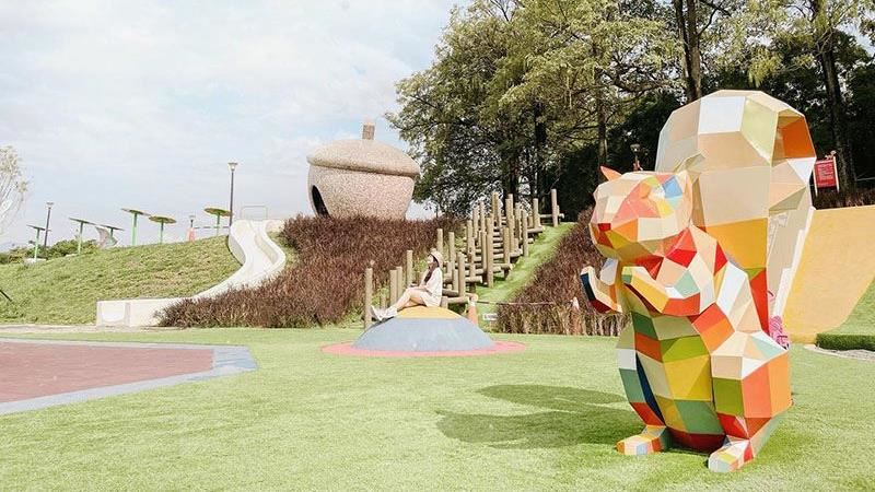 雲林新打卡點！超萌「膨鼠」親子公園
