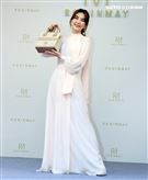 Ella出席Robinmay一日店長活動。（記者邱榮吉/攝影）