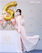 Ella出席Robinmay一日店長活動。（記者邱榮吉/攝影）